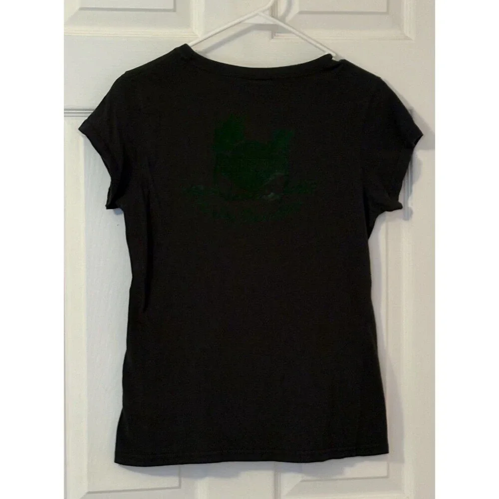 Harley Davidson Graphic T Shirt Front & Back Hit Jamaica, Youth XL / Womens S